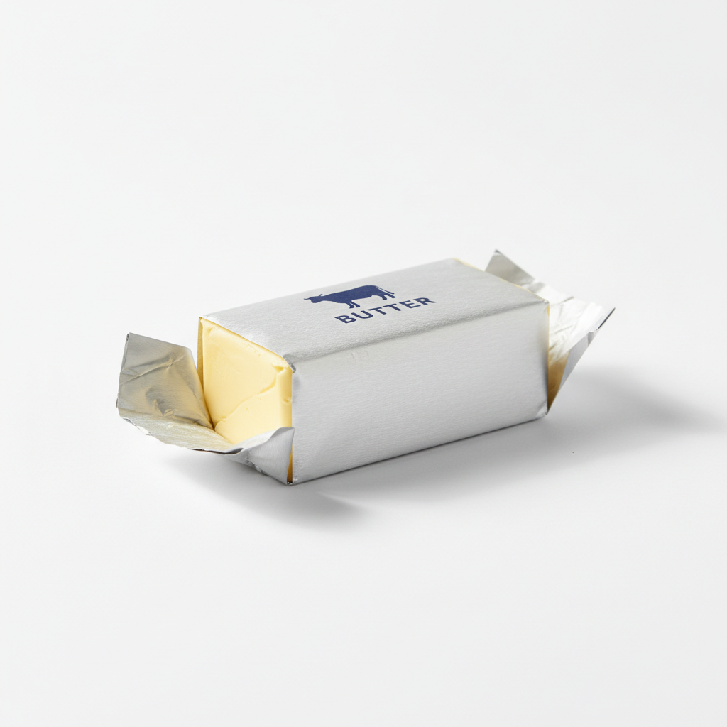 Golden yellow butter block
